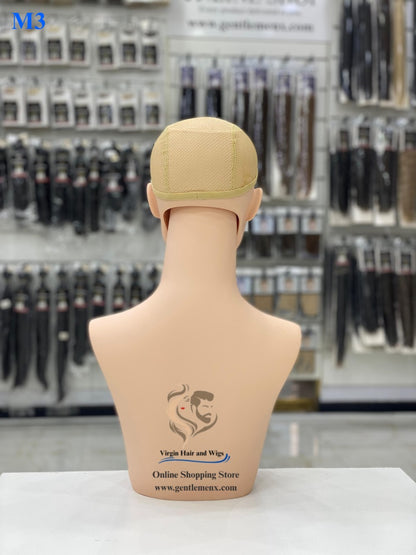 Head 1 Pc Realistic Mannequin Head for Wig Display,Without Shoulders Removable Mannequin Bust for Wigs.