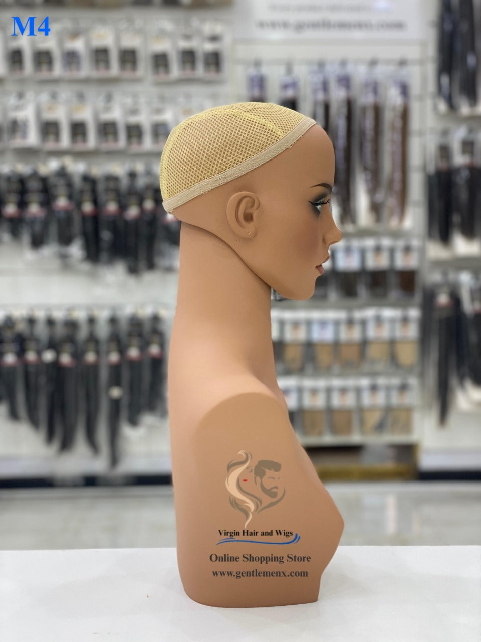 Head 1 Pc Realistic Mannequin Head for Wig Display,Without Shoulders Removable Mannequin Bust for Wigs.