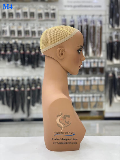 Head 1 Pc Realistic Mannequin Head for Wig Display,Without Shoulders Removable Mannequin Bust for Wigs.