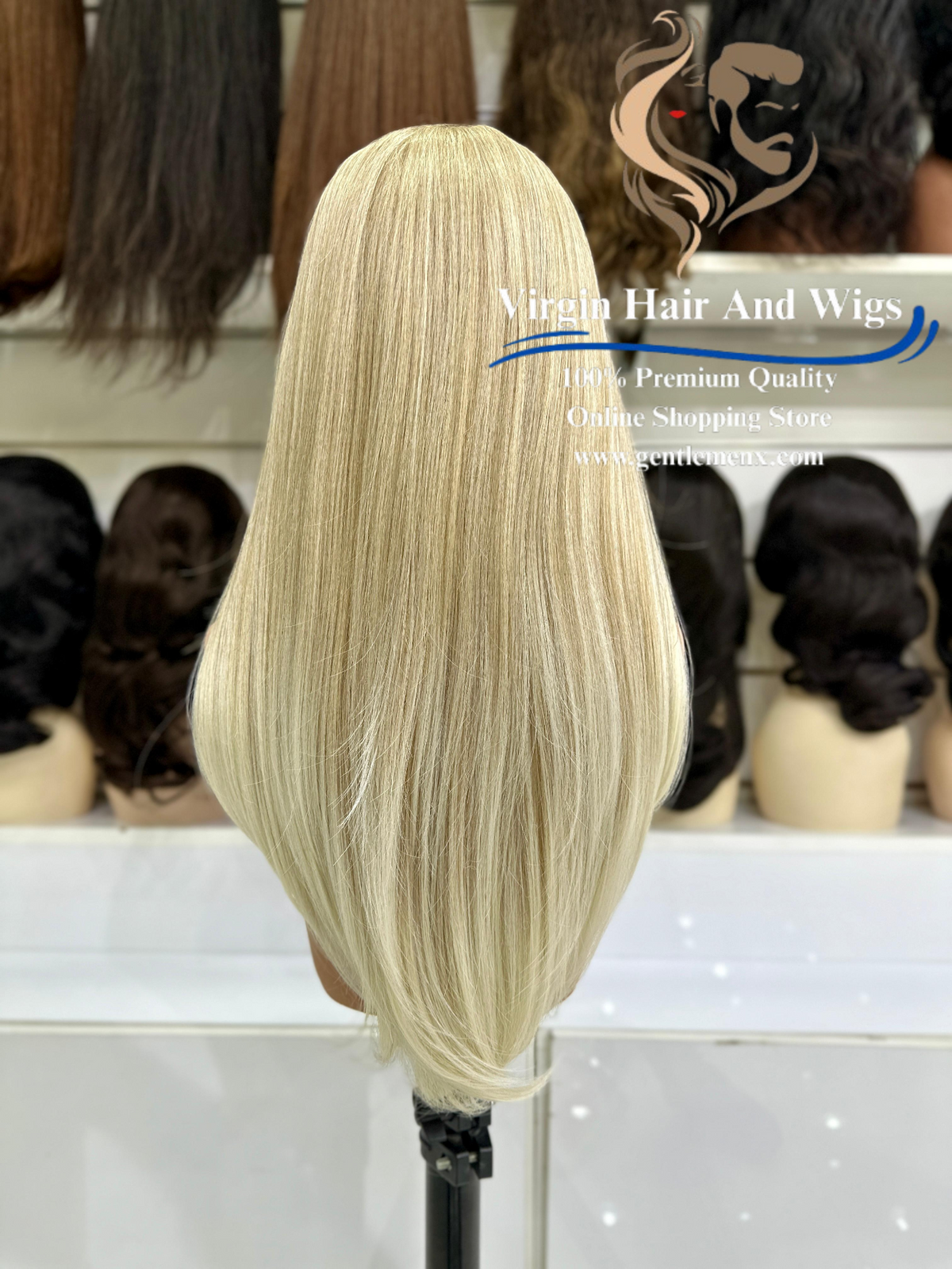 T-Part Front Lace Anne Chic Roberta Heat Friendly Synthetic Lace Wig (TAHL14F-56E-56E)