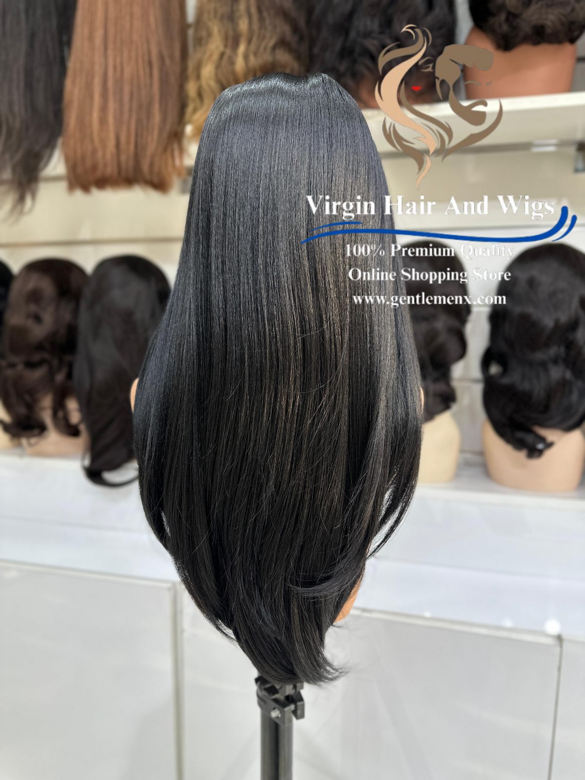 T-Part Front Lace Molen Chic Roberta Heat Friendly Synthetic Lace Wig