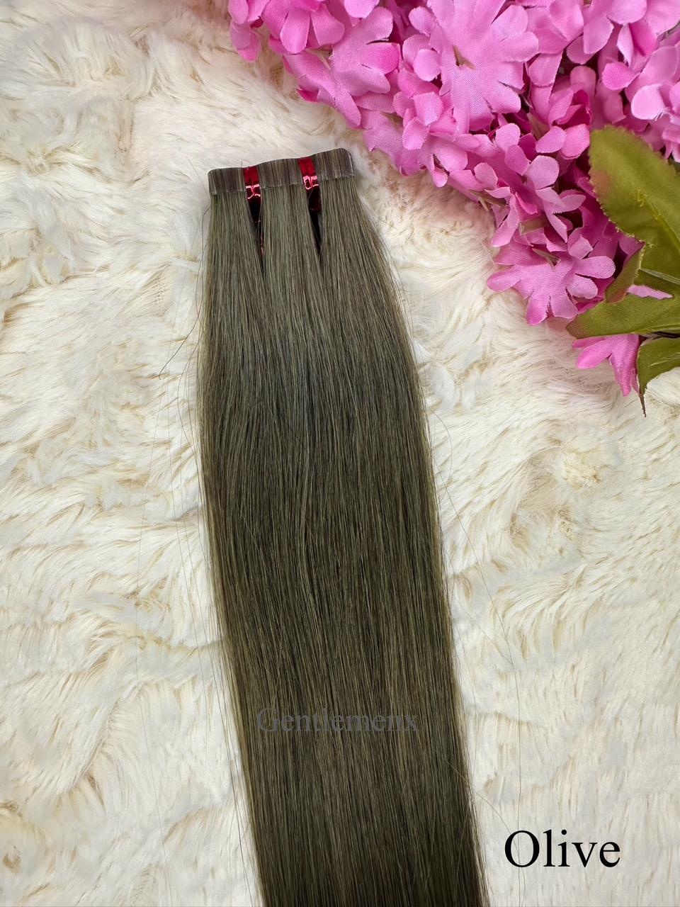 Arnomeda STW 24''-26 Premium Quality Tape In Human Hair Extension 100% Remy Human Hair 20 Pieces X4cm Wide ”42g