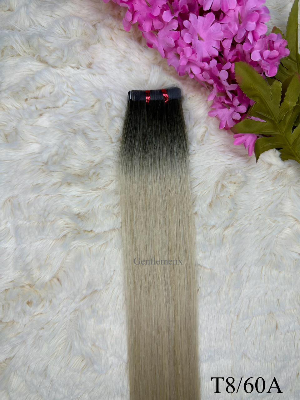 Arnomeda STW 24''-26 Premium Quality Tape In Human Hair Extension 100% Remy Human Hair 20 Pieces X4cm Wide ”42g