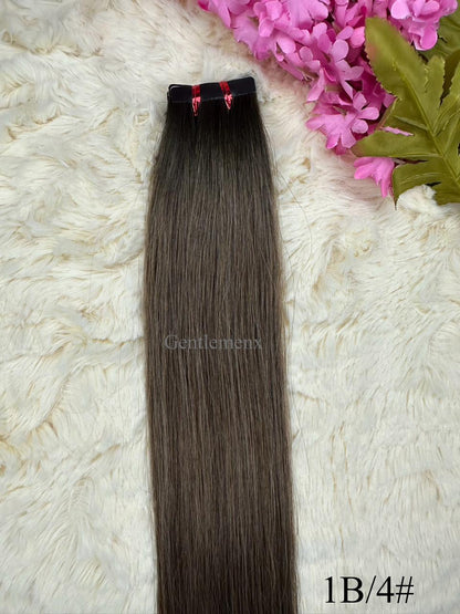 Arnomeda STW 24''-26 Premium Quality Tape In Human Hair Extension 100% Remy Human Hair 20 Pieces X4cm Wide ”42g