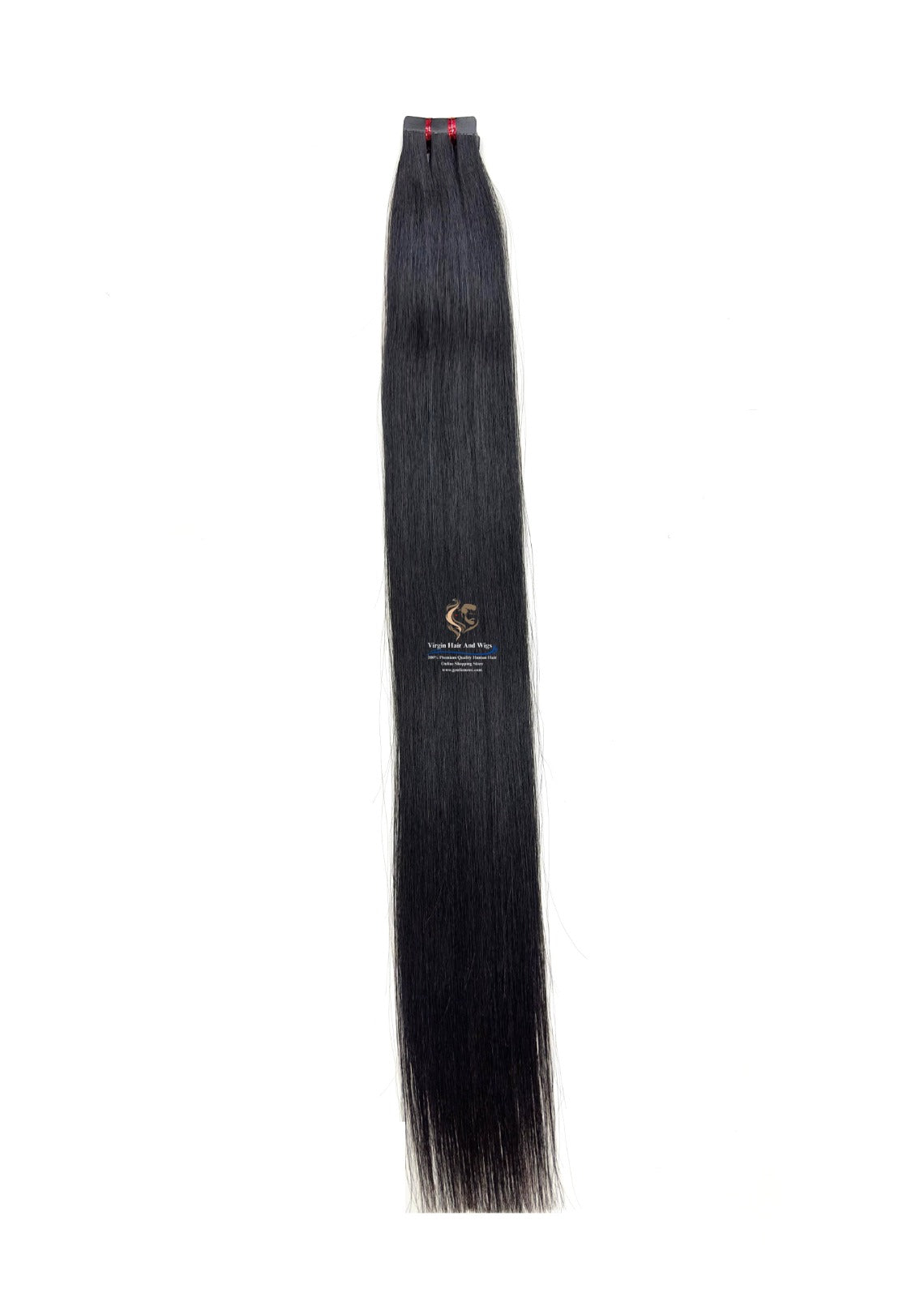 Zenkia 24''-26” 100% Virgin Remy korean Premium Quality Pu Tape In Human Hair Extension 1 pack 20 Pieces X4cm Wide 50g