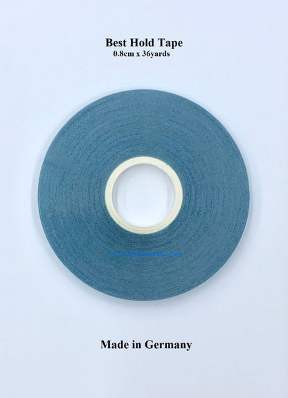 Best Hold Tape 0.8Cm 36 YDS One Of The Strongest Roll Tape For Pu Tape Hair Extension(MADE IN GERMANY)