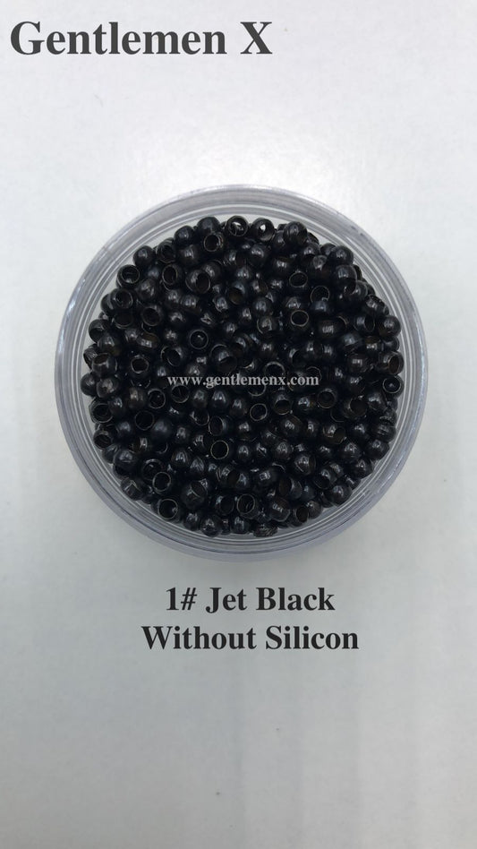Nano Hair Extension Beads Micro without Silicone Lined Ring for I Tip Hair Extensions 3.0x1.8x2.2 mm 500 pieces
