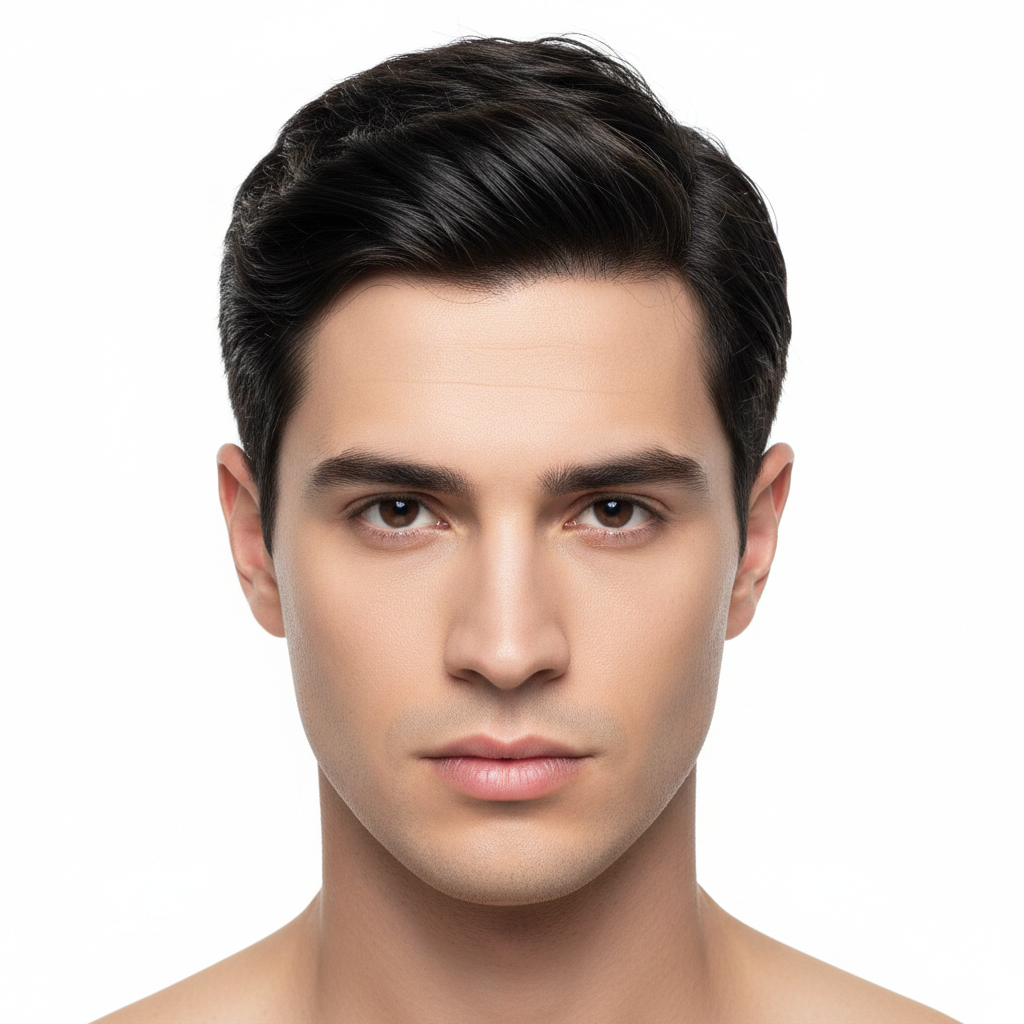 Gentlemen X Australia Men's Toupee 100% Human Men's Hair System invisible Front line AMP