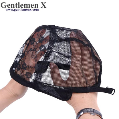 Lace Wig Caps for Making Wigs Hair Weaving Stretch Adjustable Wig Cap Dome Cap for Wig Hair Nets