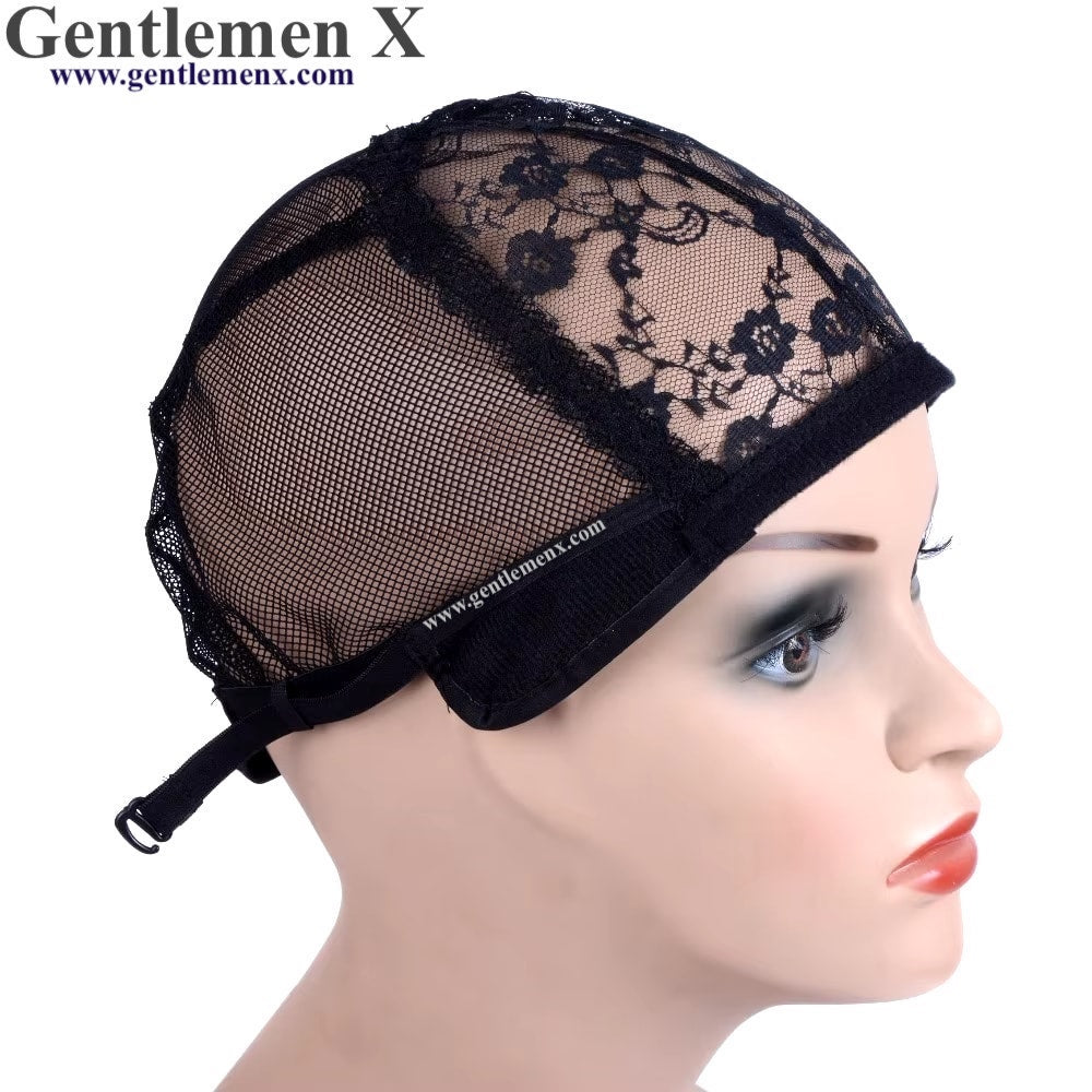 Lace Wig Caps for Making Wigs Hair Weaving Stretch Adjustable Wig Cap Dome Cap for Wig Hair Nets