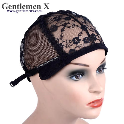 Lace Wig Caps for Making Wigs Hair Weaving Stretch Adjustable Wig Cap Dome Cap for Wig Hair Nets