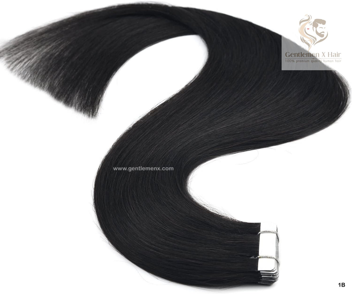Arnomeda STW 24''-26 Premium Quality Tape In Human Hair Extension 100% Remy Human Hair 20 Pieces X4cm Wide ”42g