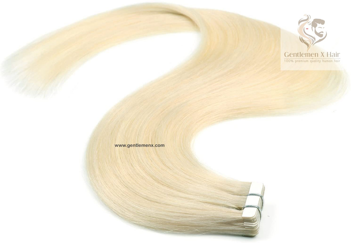 Arnomeda STW 24''-26 Premium Quality Tape In Human Hair Extension 100% Remy Human Hair 20 Pieces X4cm Wide ”42g