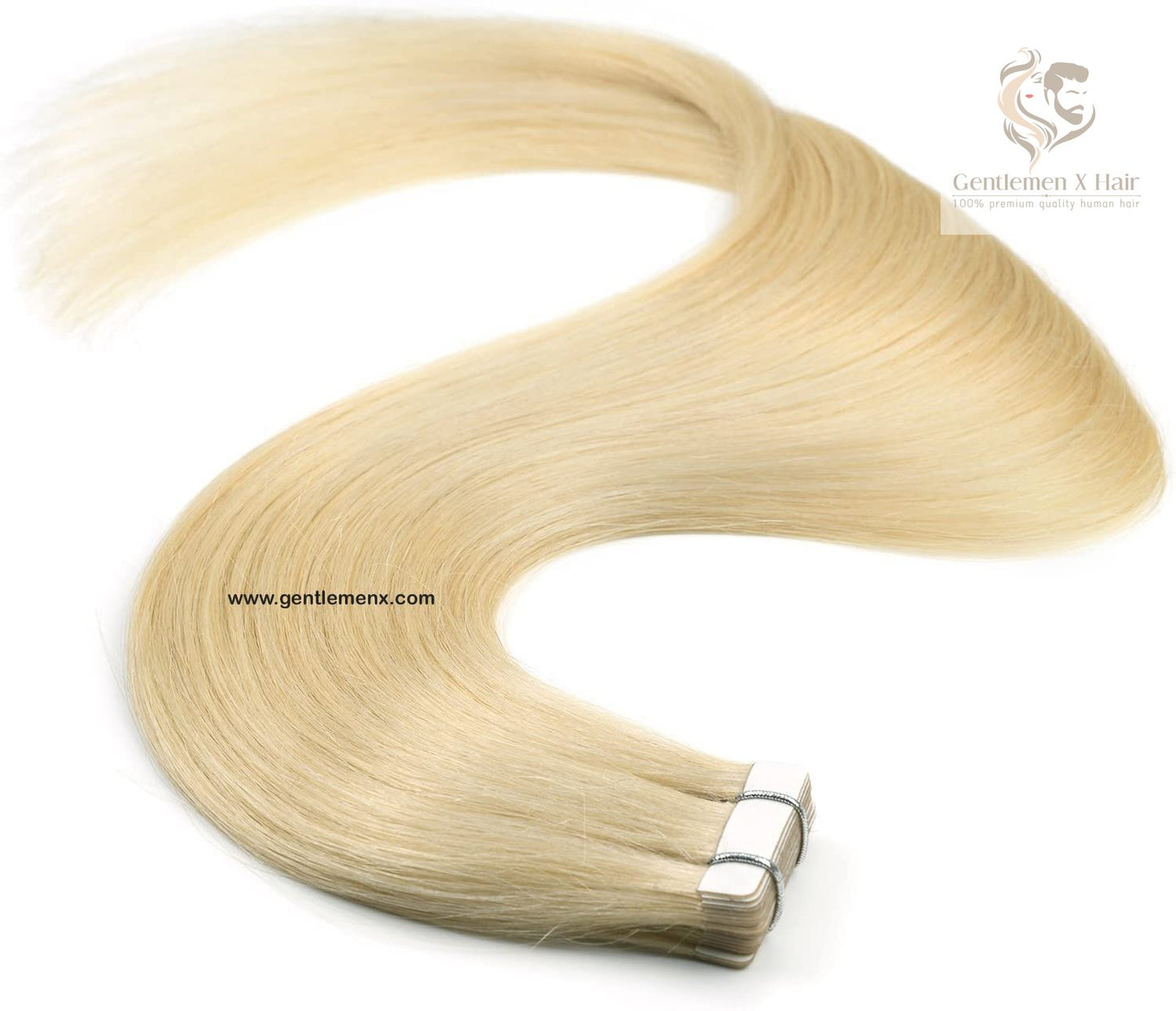 Arnomeda STW 24''-26 Premium Quality Tape In Human Hair Extension 100% Remy Human Hair 20 Pieces X4cm Wide ”42g