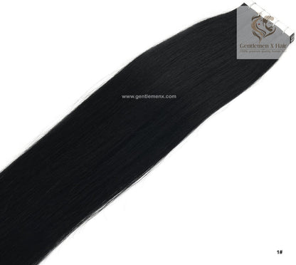 Arnomeda STW 24''-26 Premium Quality Tape In Human Hair Extension 100% Remy Human Hair 20 Pieces X4cm Wide ”42g