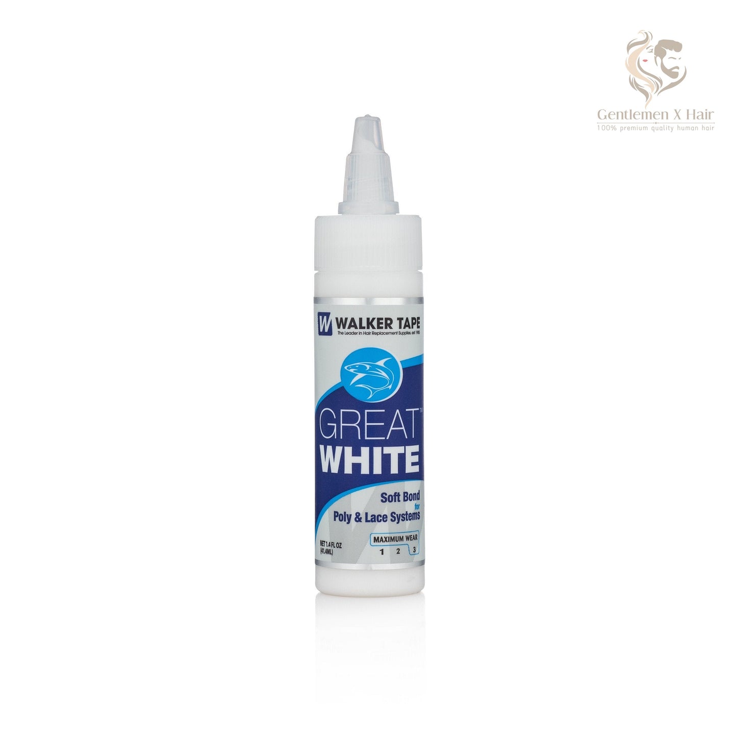 Walker Tape Great White Adhesive  Gentle on Skin, Strong on Hold.