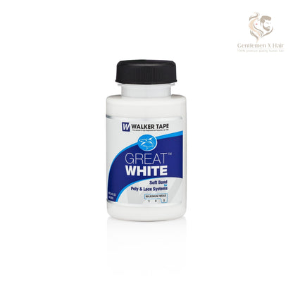 Walker Tape Great White Adhesive  Gentle on Skin, Strong on Hold.