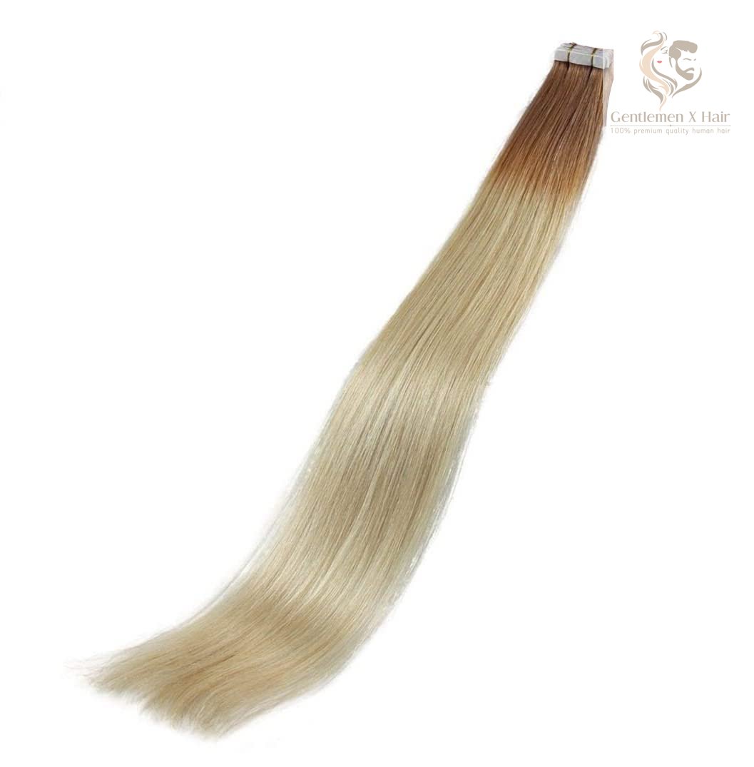 Arnomeda STW 24''-26 Premium Quality Tape In Human Hair Extension 100% Remy Human Hair 20 Pieces X4cm Wide ”42g