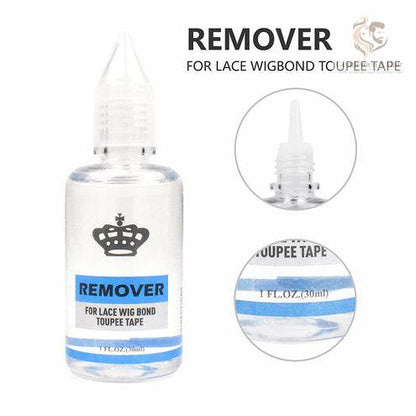 Katelon Remover Hair Glue Remover Hair Extension Remover Wig Adhesive Remover For Lace Wig Toupee Double Sided Tape and Wig Glue 1 bottle 30ML